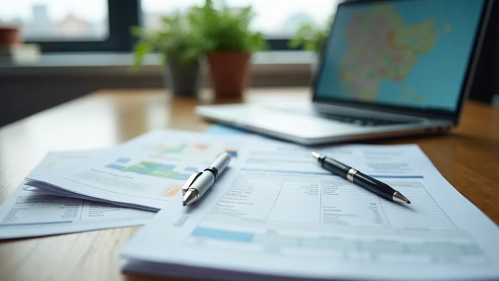 LocService avis : que valent vraiment la plateforme et son concept en 2026 ? Dossier de location et documents administratifs sur un bureau, lumière de jour couverte
